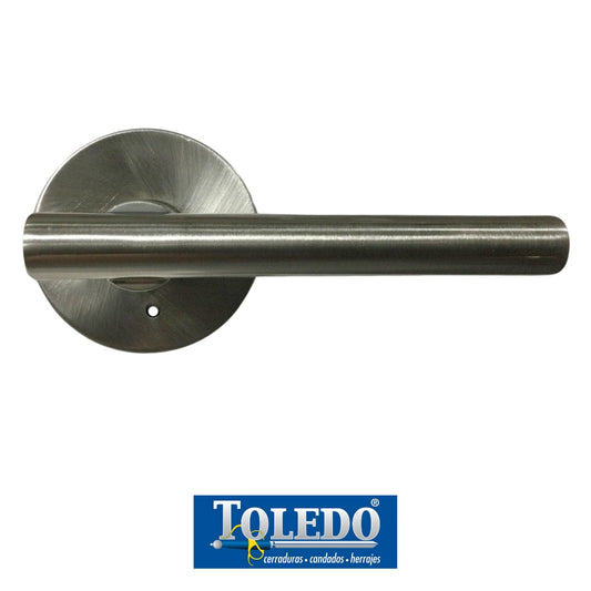 CERRADURA LEVER ITALICA BOTON SATIN NIQUEL V1920-IT-US15