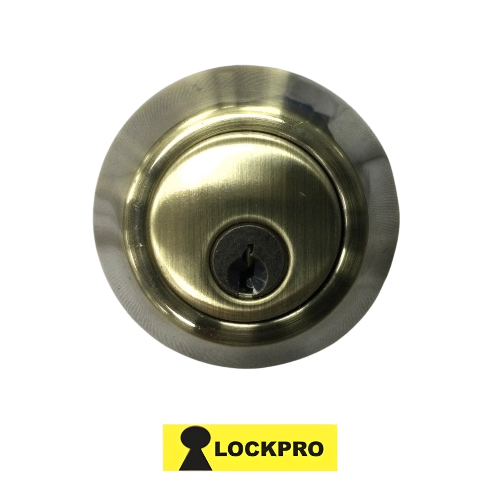 CERROJO LLAVE-LLAVE BRONCE ANTIGUO 102 LOCKPRO
