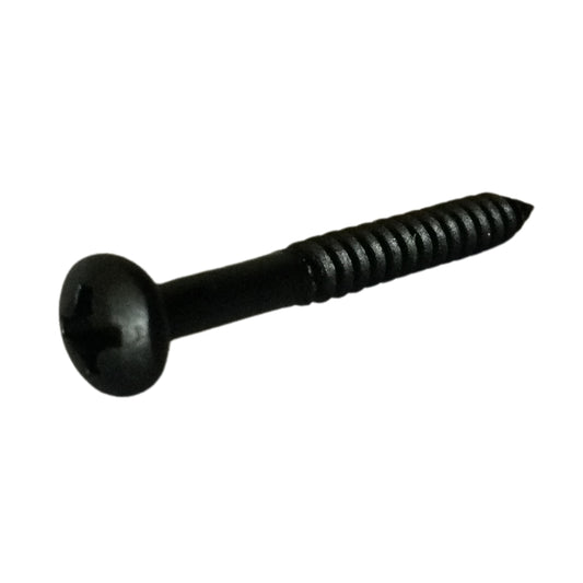 TORNILLO DE GABINETE FOSFATADO NEGRO #6 x 1-1/4 PULGADAS
