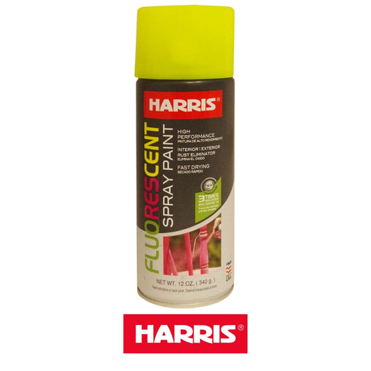PINTURA DE SPRAY FLUORESCENTE AMARILLO 11 ONZAS 38202 HARRIS