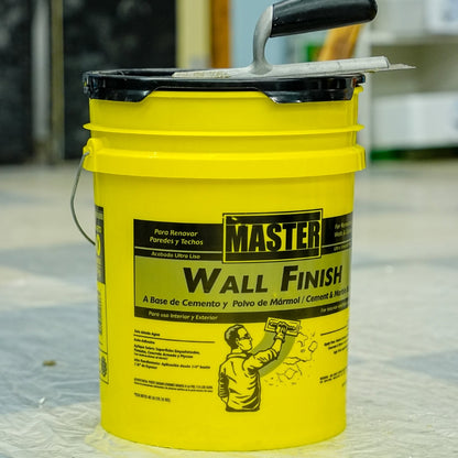 PASTA CEMENTICIA WALL FINISH 40 LIBRAS  MASTER D095P/D094P
