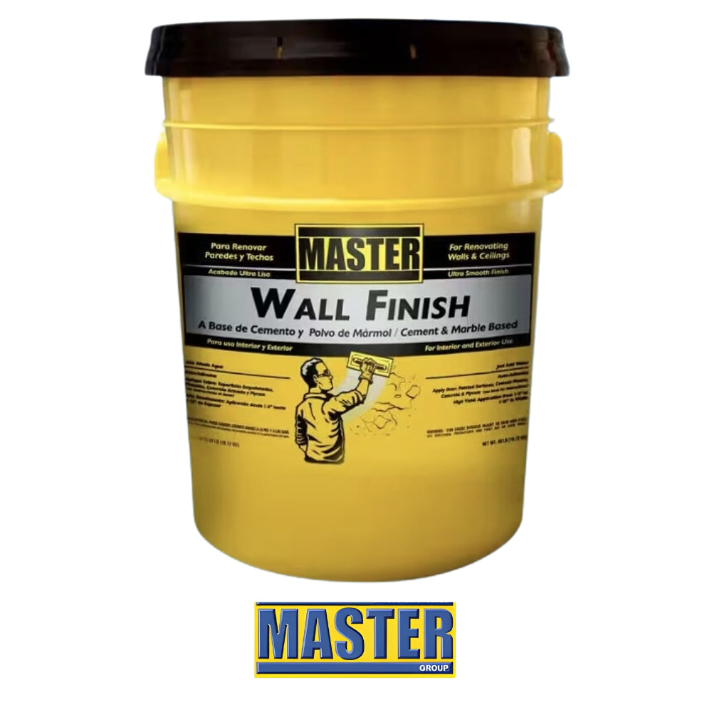 PASTA CEMENTICIA WALL FINISH 40 LIBRAS  MASTER D095P/D094P