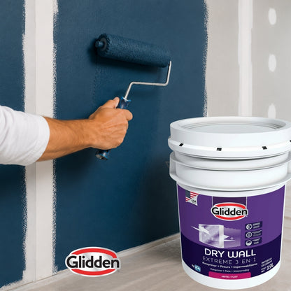 PINTURA GLIDDEN DRY WALL EXT 3 EN 1 UAC MATE 5GL 19A0276720