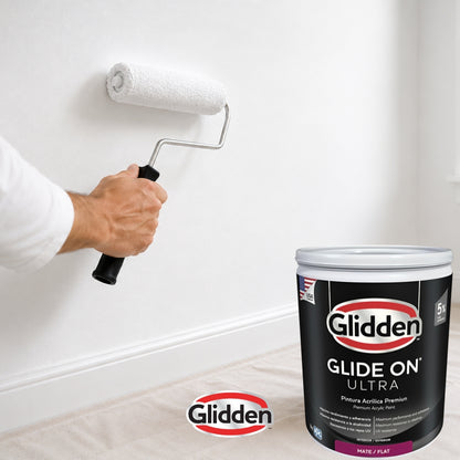 PINTURA GLIDE-ON ULTRA MATE BLANCO1/4 GL 19A0676806