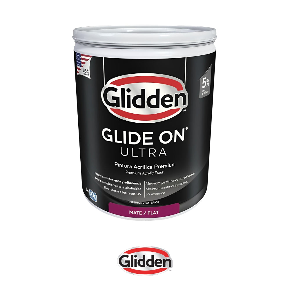 PINTURA GLIDE-ON ULTRA MATE DEEP 1/4 GL 19A0676809