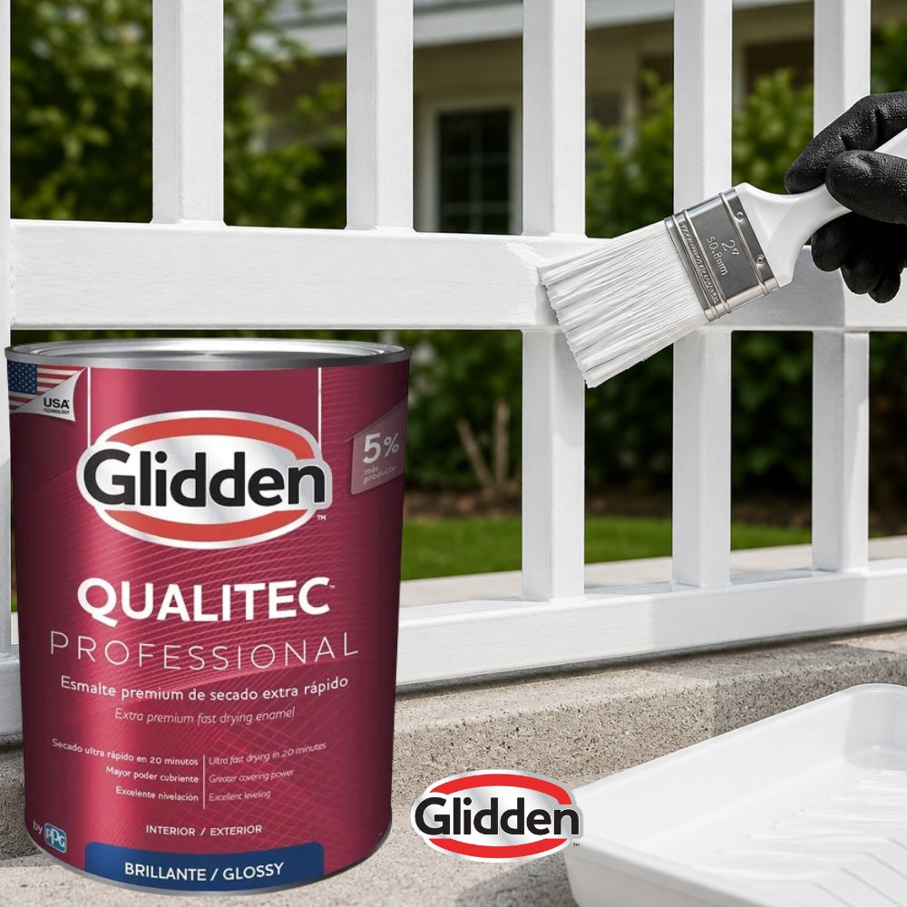 PINTURA QUALITEC PROF FM ALQ BTE WHITE 1/4 GL 19A0675937