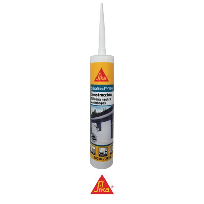 SELLADOR SILICONA NEUTRA SIKASEAL-174 BLANCO  280 ML