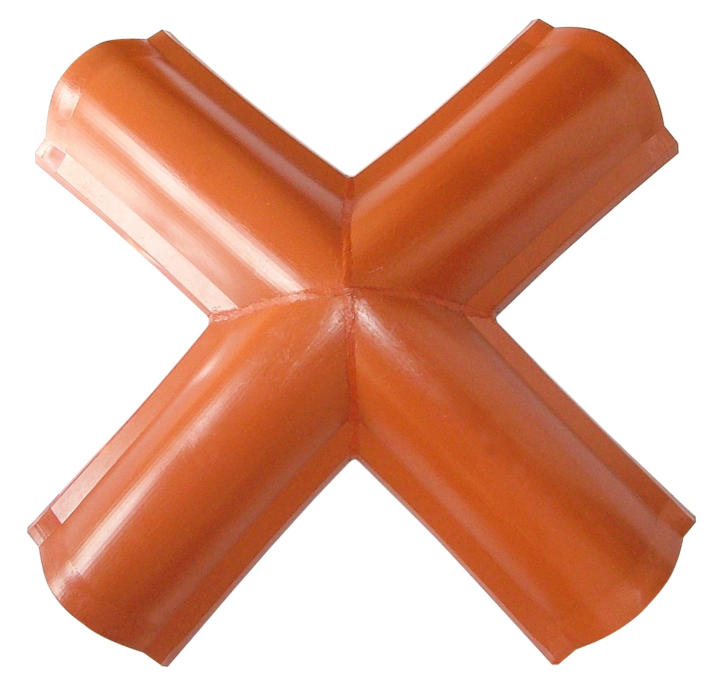 CUMBRERA PLASTICA 4 AGUAS ACABADO ARCILLA TEJA REAL