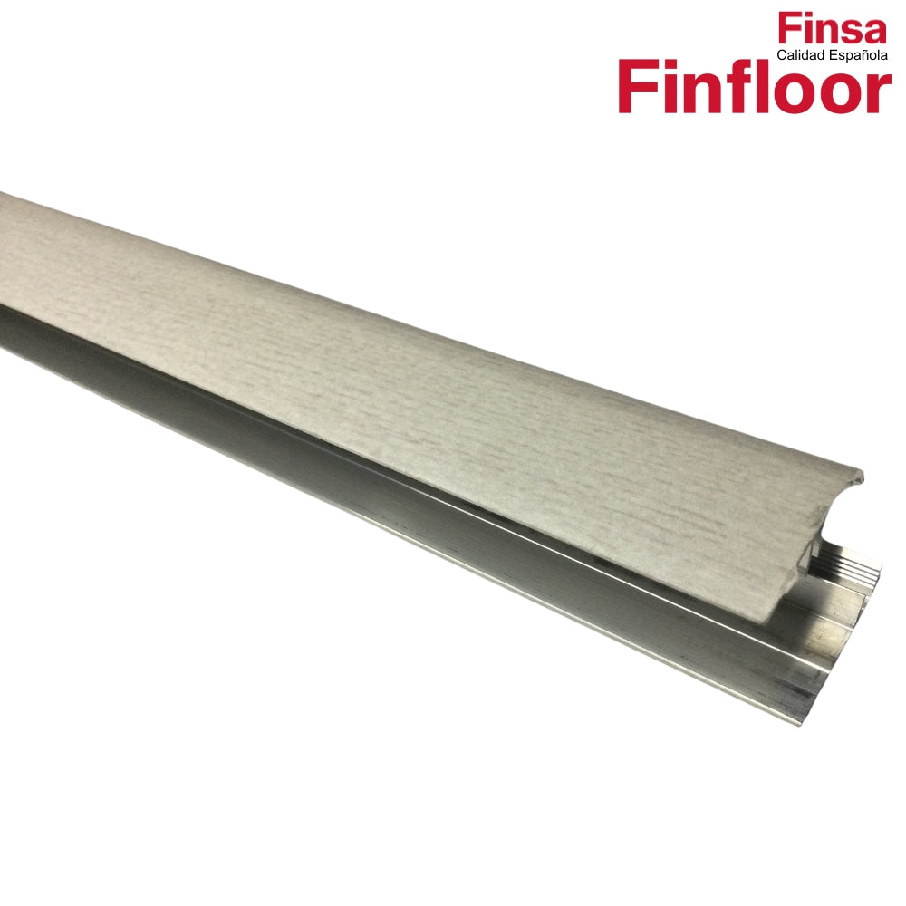 JUNTA TRANSICION ALUMINIO 6-12MM 2400X41X11,9 mm COMPL-C149