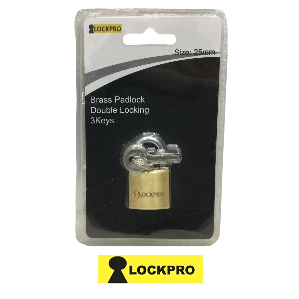CANDADO DE 25MM BRONCE LOCKPRO