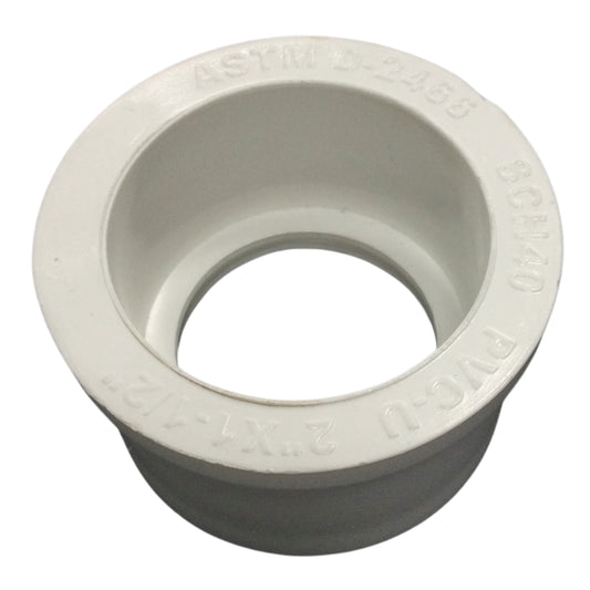REDUCCION PVC 2 PULGADAS X 1 1/2 PULGADAS SCH-40