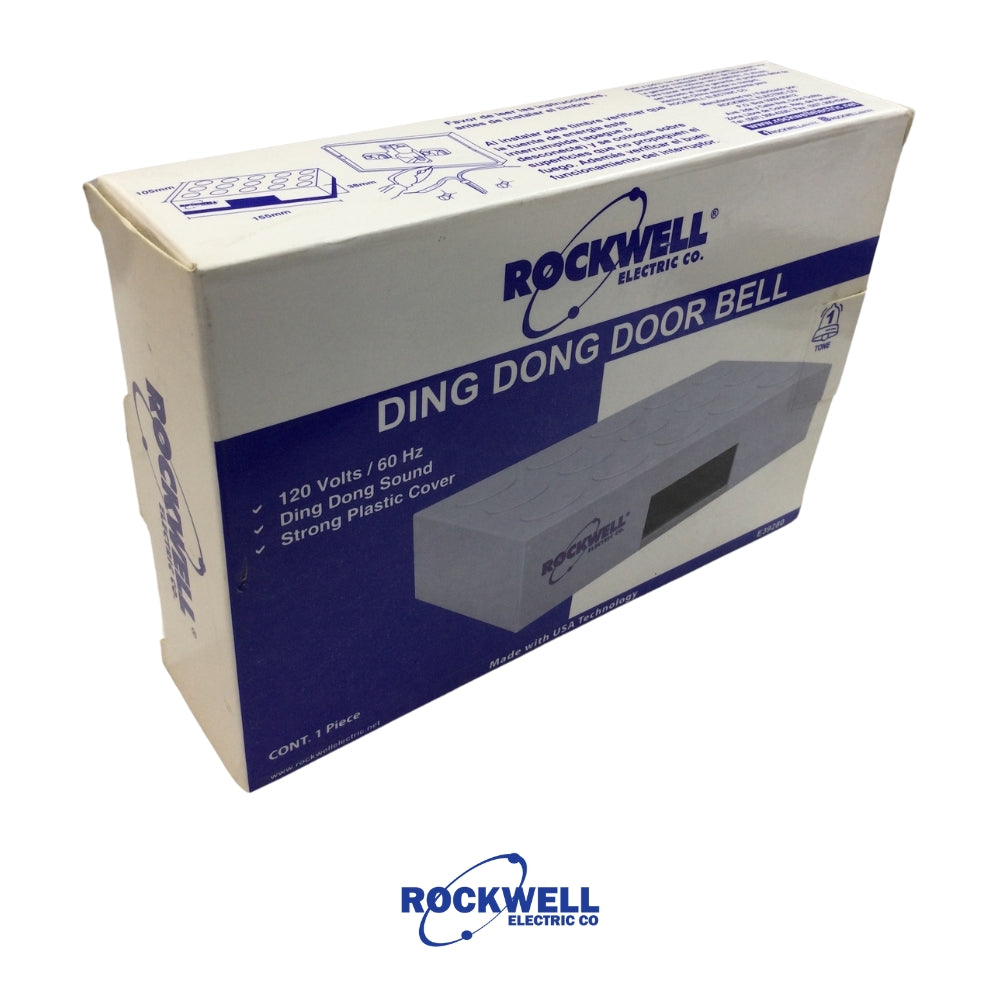 TIMBRE DING DONG 120V CON DISENO