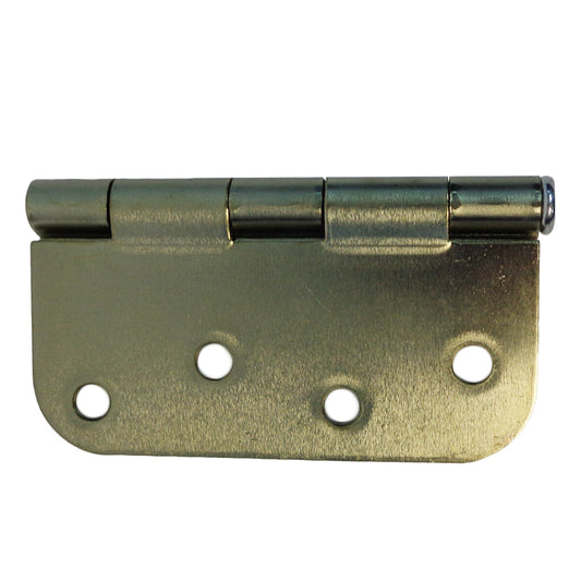 BISAGRA GALVANIZADA 4 PULGADAS X 4 PULGADAS X 2.5MM  ESQUINAS REDONDAS