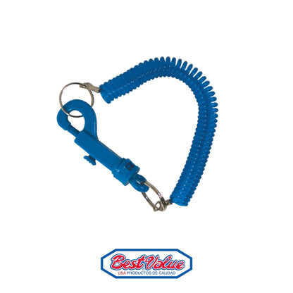 LLAVERO C/ESPIRAL PLASTICO (1PCS) BV