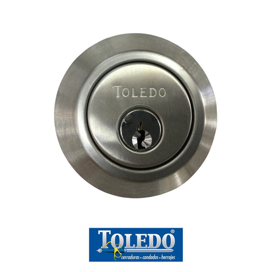 CERRADURA DEADBOLT LLAVE-LLAVE ACERO INOXIDABLE TOLEDO