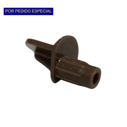 SOPORTE PARA REPISAS ESTRIADO CAFÉ 1/4 PULGADAS