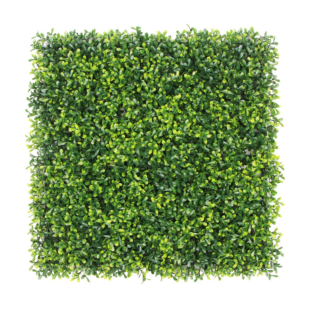 FOLLAJE ARTIFICIAL PARA PARED 50X50CM HOJA DE MIRTO REAL A013