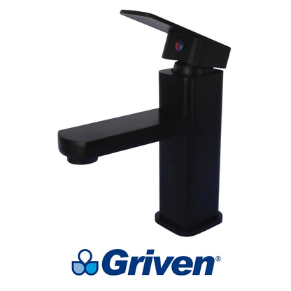 LLAVE MONOMANDO DE LAVAMANOS NEGRO GRIVEN A367-BF601-3-8
