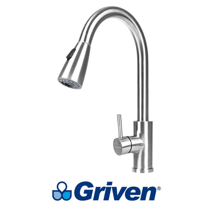 LLAVE MONOMANDO DE FREGADOR SATIN GRIVEN A367-SH8800-3-8