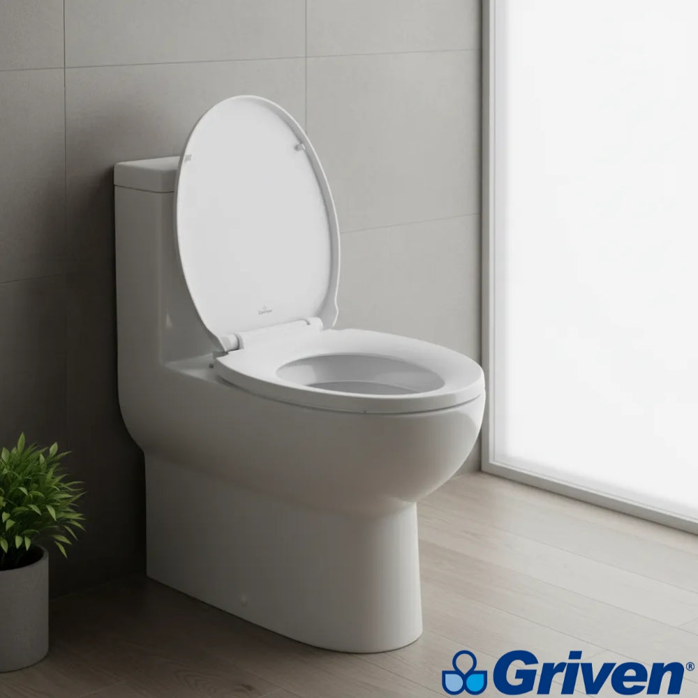ASIENTO PARA INODORO CIERRE SUAVE 17 IN GRIVEN A367-LPA-007