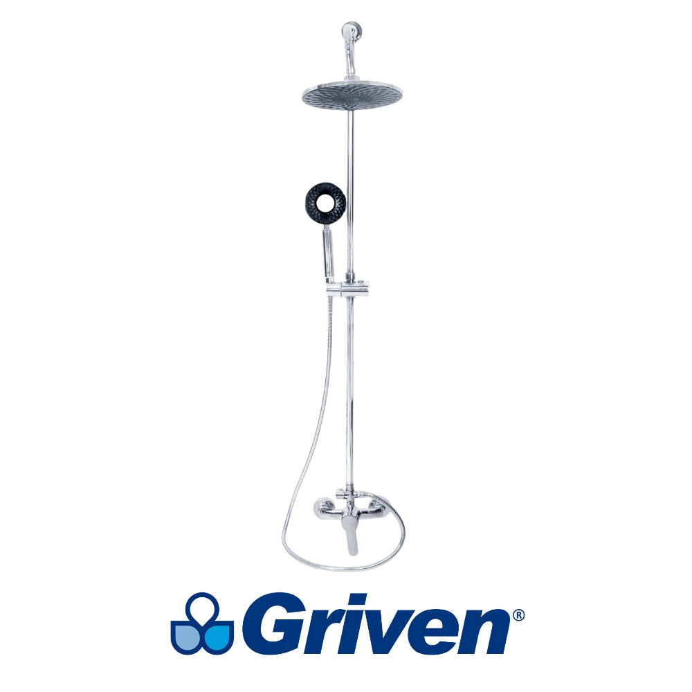SET DE DUCHA CROMO GRIVEN GV-SH-C1