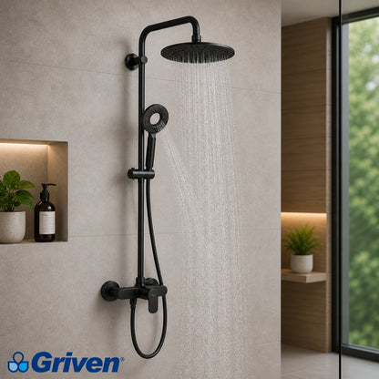 SET DE DUCHA NEGRA GRIVEN GV-SH-B1