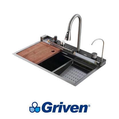 FREGADOR DE COCINA MULTIFUNCION 80X45X22 CM GRV-KSF-8045-3-8