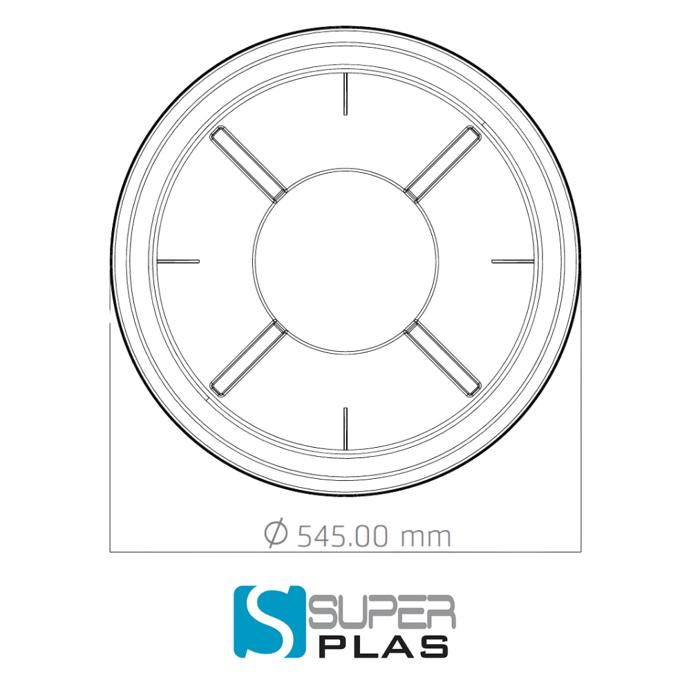 TAPADERA DE TANQUE SUPER PLAS
