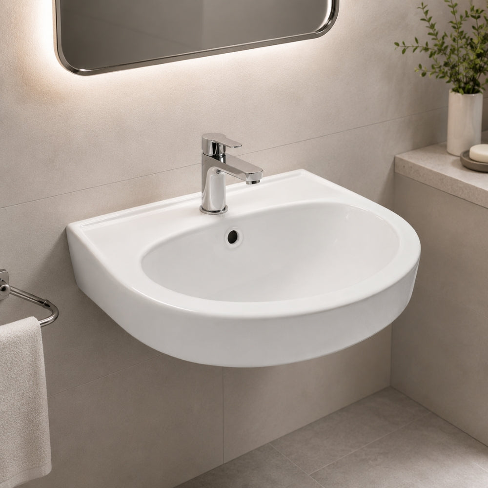 LAVAMANO DE PARED BLANCO SR-3336 BALTIC