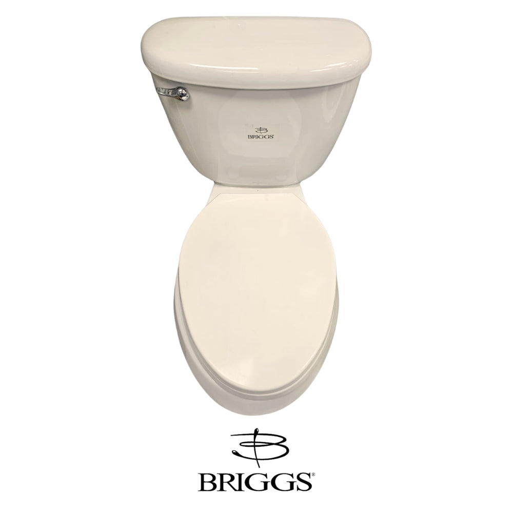 INODORO DOS PIEZAS ELONGADO COLOR BONE MAXIMA PLUS BRIGGS
