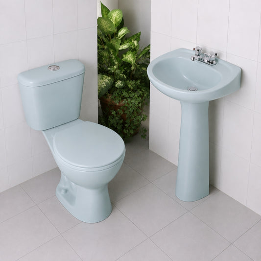 LAVAMANOS CON PEDESTAL FV GALA COLOR CELESTE E208-CE