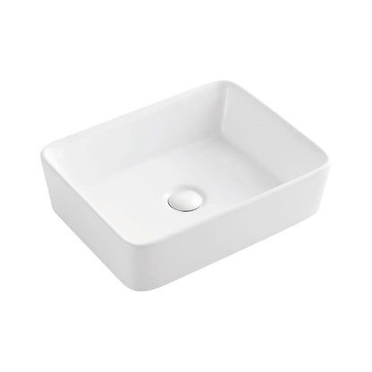 LAVAMANOS DE SOBREPONER HE-V06 BLANCO 480X370X145MM