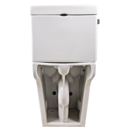 INODORO DOS PIEZAS ELONGADO  HE-2160 COLOR BLANCO 725X390X800MM