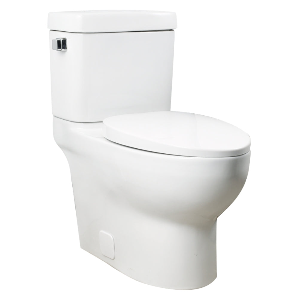 INODORO DOS PIEZAS ELONGADO  HE-2160 COLOR BLANCO 725X390X800MM