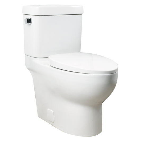 INODORO DOS PIEZAS ELONGADO  HE-2160 COLOR BLANCO 725X390X800MM