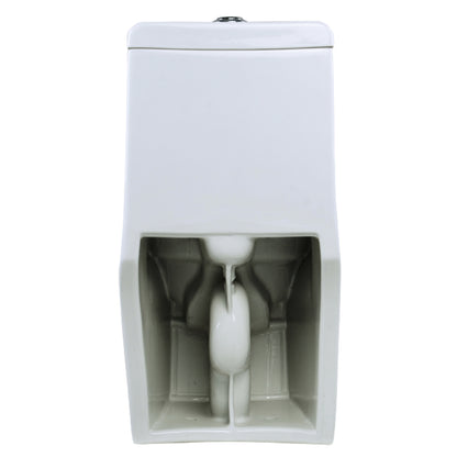 INODORO DOS PIEZAS ELONGADO HE-T809A COLOR BLANCO 40X385X680MM