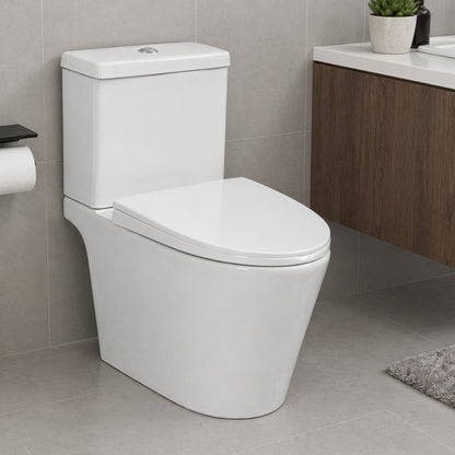 INODORO DOS PIEZAS CT-8712 COLOR BLANCO 695X405X750 MM