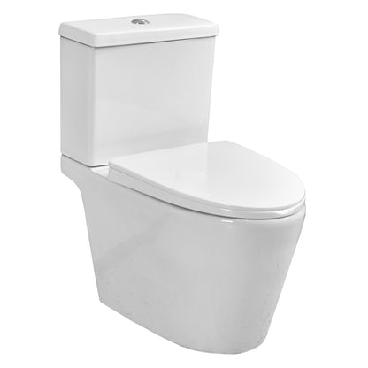INODORO DOS PIEZAS CT-8712 COLOR BLANCO 695X405X750 MM