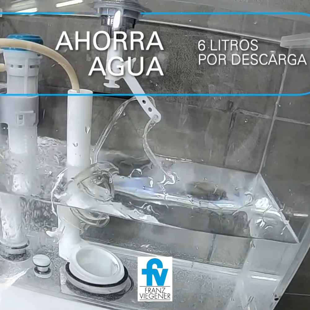 KIT REPUESTO TANQUE PARA INODOROS S/BOTON SUPERIOR SIMPLE DESCARGA E102.36-DH
