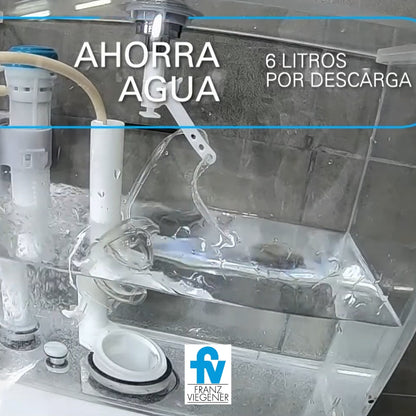 KIT REPUESTO TANQUE PARA INODOROS S/BOTON SUPERIOR SIMPLE DESCARGA E102.36-DH