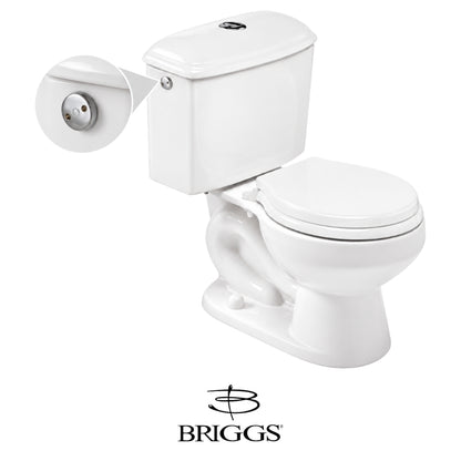 INODORO NEW KINDER DUAL FLUSH LID LOCK BRIGGS