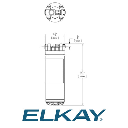 FILTRO DE AGUA DE REPUESTO PARA SISTEMA ELKAY  WATERSENTRY  51300C