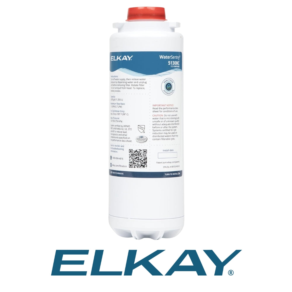 FILTRO DE AGUA DE REPUESTO PARA SISTEMA ELKAY  WATERSENTRY  51300C