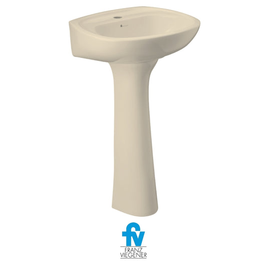 LAVAMANOS CON PEDESTAL FV GALA COLOR BONE E208-BO