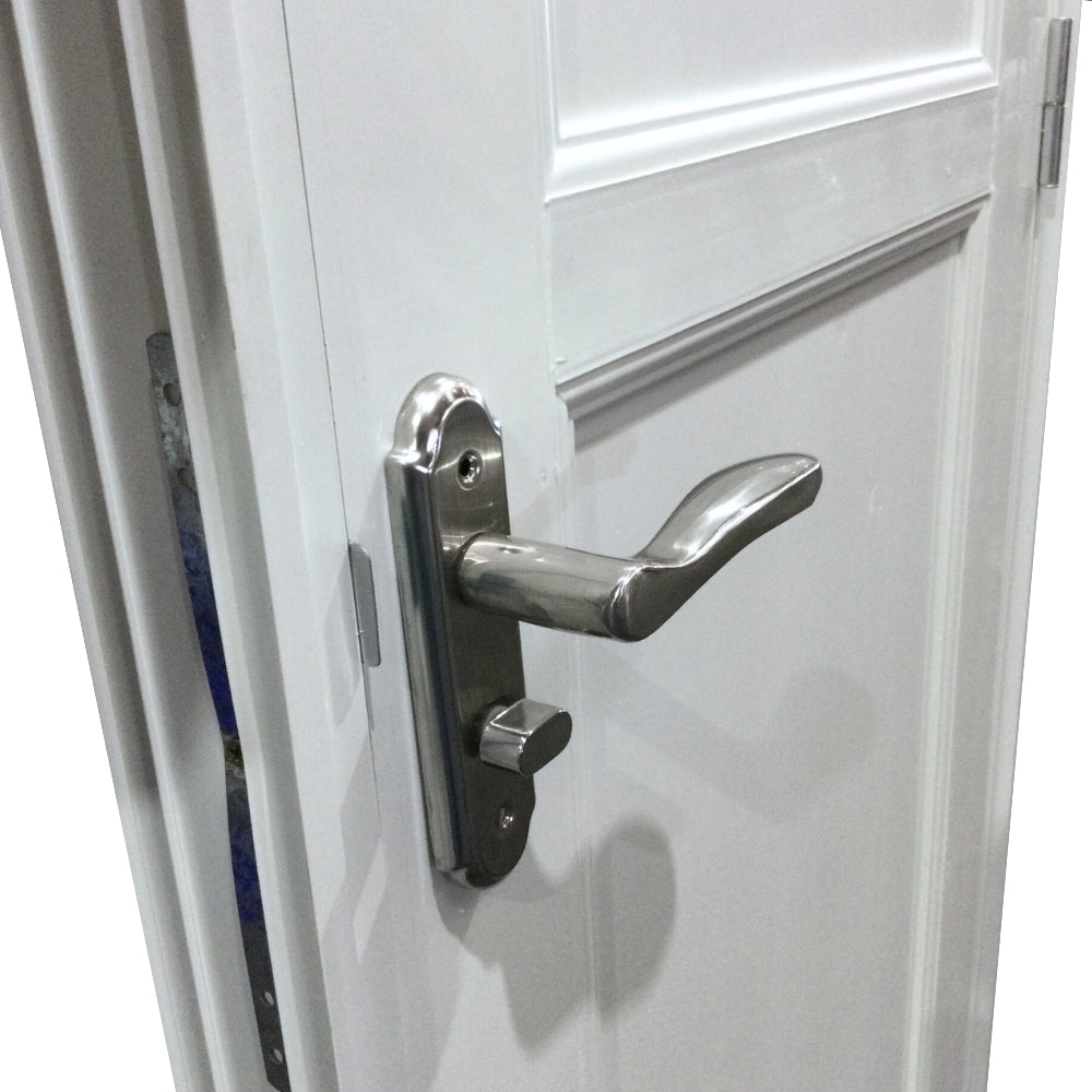 PUERTAS UPVC 2X7 CON MARCO 75MM BLANCO IZQUIERDA PG05 CON BISAGRAS Y CERRADURA