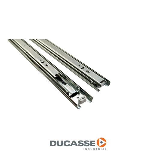 CORREDERA TELESCOPICA EXTRACCION TOTAL 300MM STD 35MM (ZN) DUCASSE