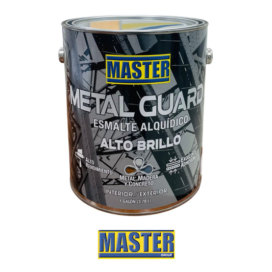 ESMALTE DE ACEITE METAL GUARD ENAMEL BLACK GALON PCR1503/VV2501 MASTER