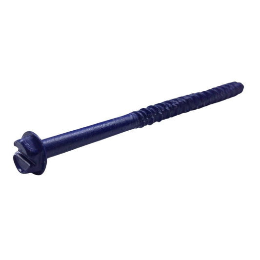 TORNILLO AZUL-RUSPERT PARA CONCRETO CAB HEX RAN 3/16 PULGADAS x 3-1/4 PULGADAS