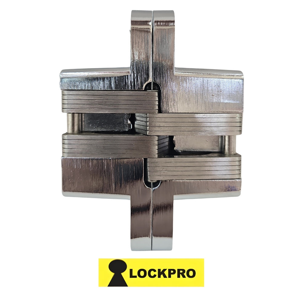 BISAGRA OCULTA 40MM SATIN NIQUEL 2544 LOCKPRO