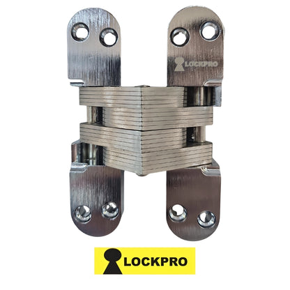 BISAGRA OCULTA 40MM SATIN NIQUEL 2544 LOCKPRO